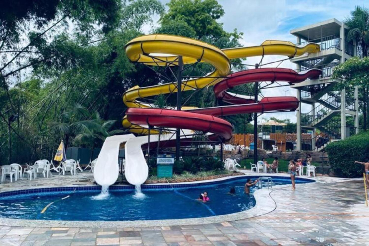 Caldas Novas, Golden Dolphin Grand Hotel, Quarto Sala Cozinha Aconchegante, Ap 361 Exterior photo