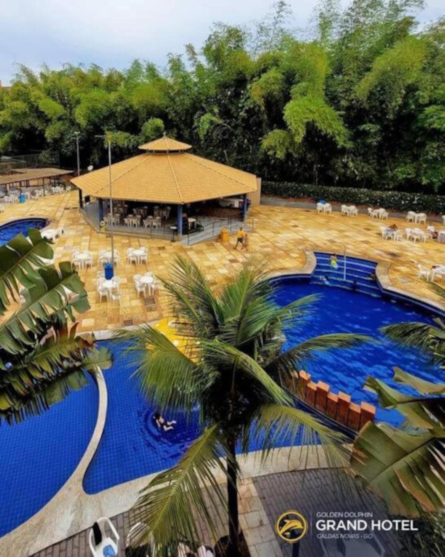Caldas Novas, Golden Dolphin Grand Hotel, Quarto Sala Cozinha Aconchegante, Ap 361 Exterior photo