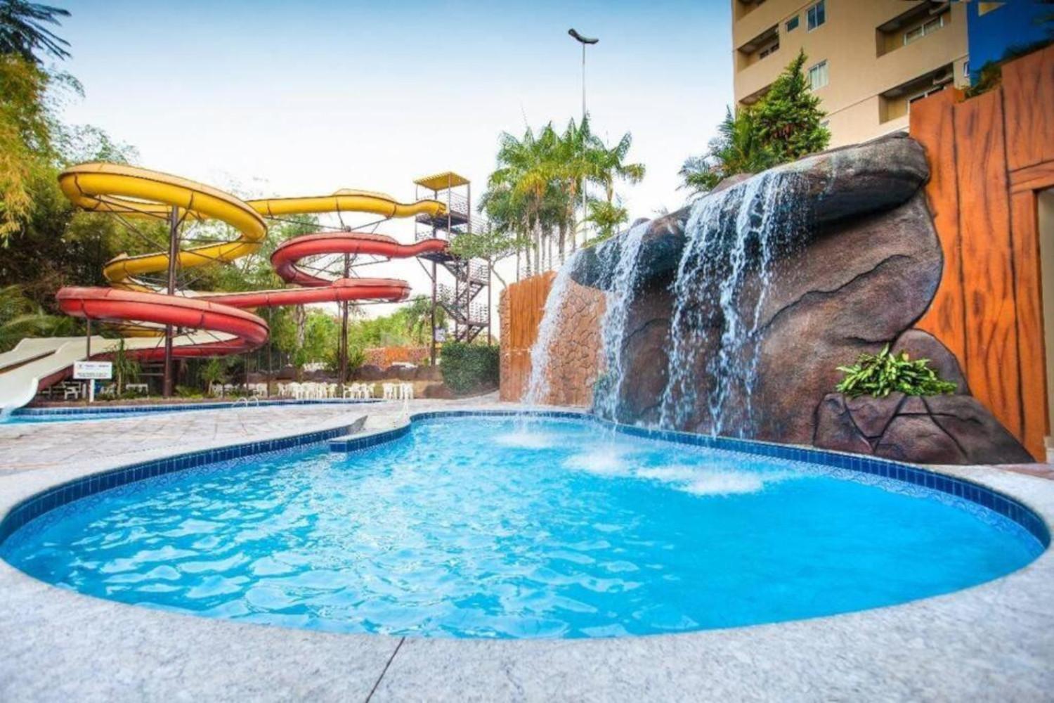 Caldas Novas, Golden Dolphin Grand Hotel, Quarto Sala Cozinha Aconchegante, Ap 361 Exterior photo