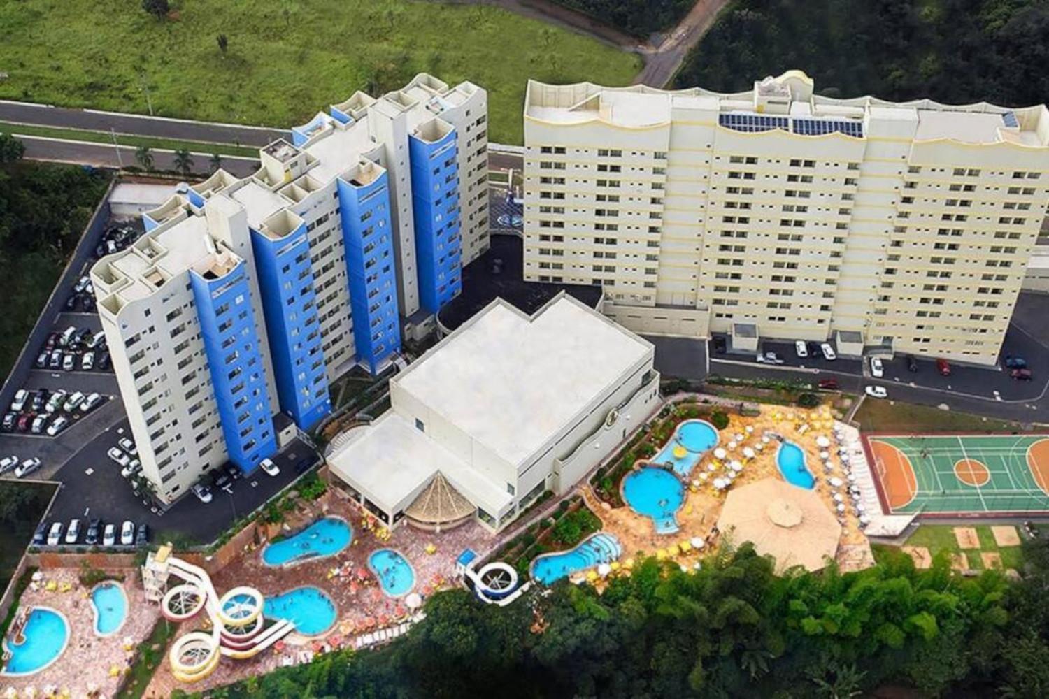 Caldas Novas, Golden Dolphin Grand Hotel, Quarto Sala Cozinha Aconchegante, Ap 361 Exterior photo