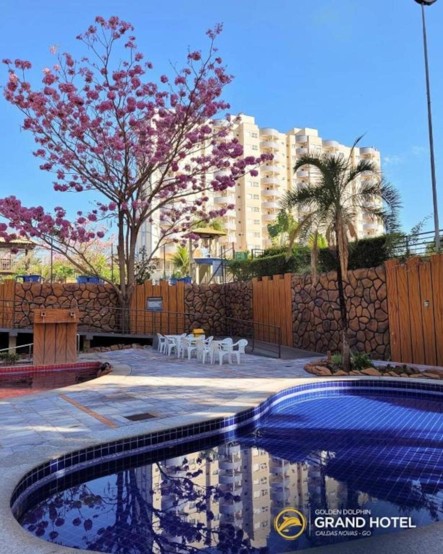 Caldas Novas, Golden Dolphin Grand Hotel, Quarto Sala Cozinha Aconchegante, Ap 361 Exterior photo