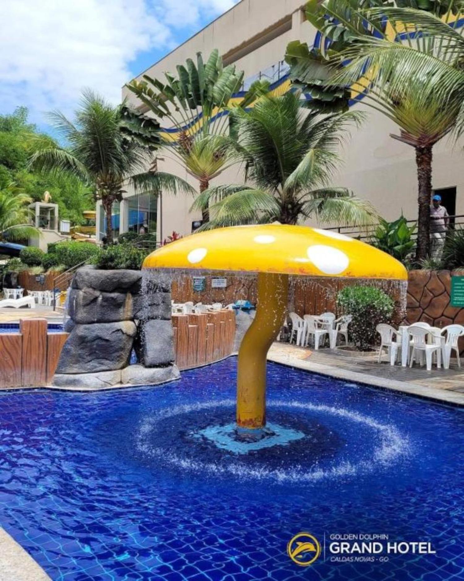 Caldas Novas, Golden Dolphin Grand Hotel, Quarto Sala Cozinha Aconchegante, Ap 361 Exterior photo