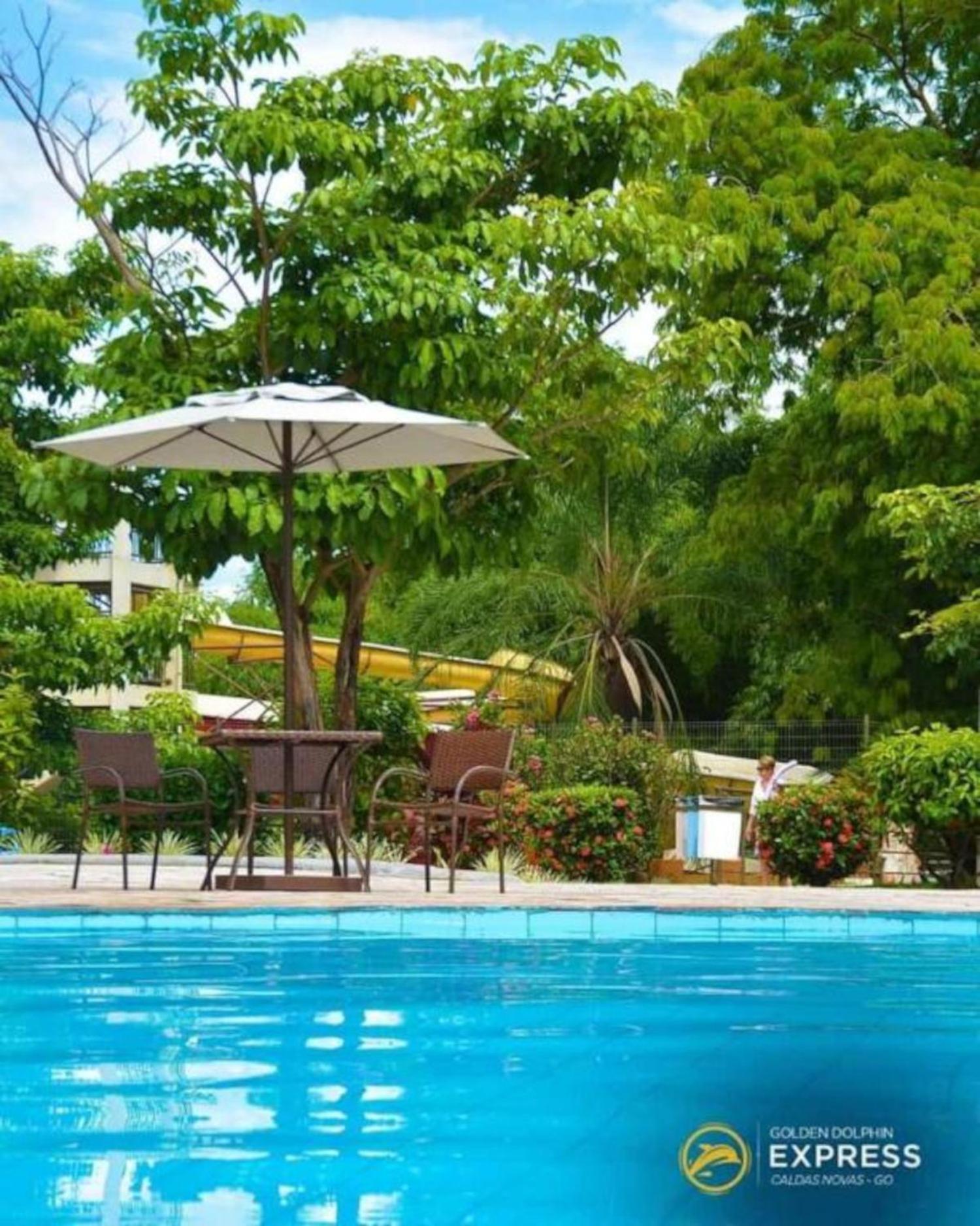Caldas Novas, Golden Dolphin Grand Hotel, Quarto Sala Cozinha Aconchegante, Ap 361 Exterior photo